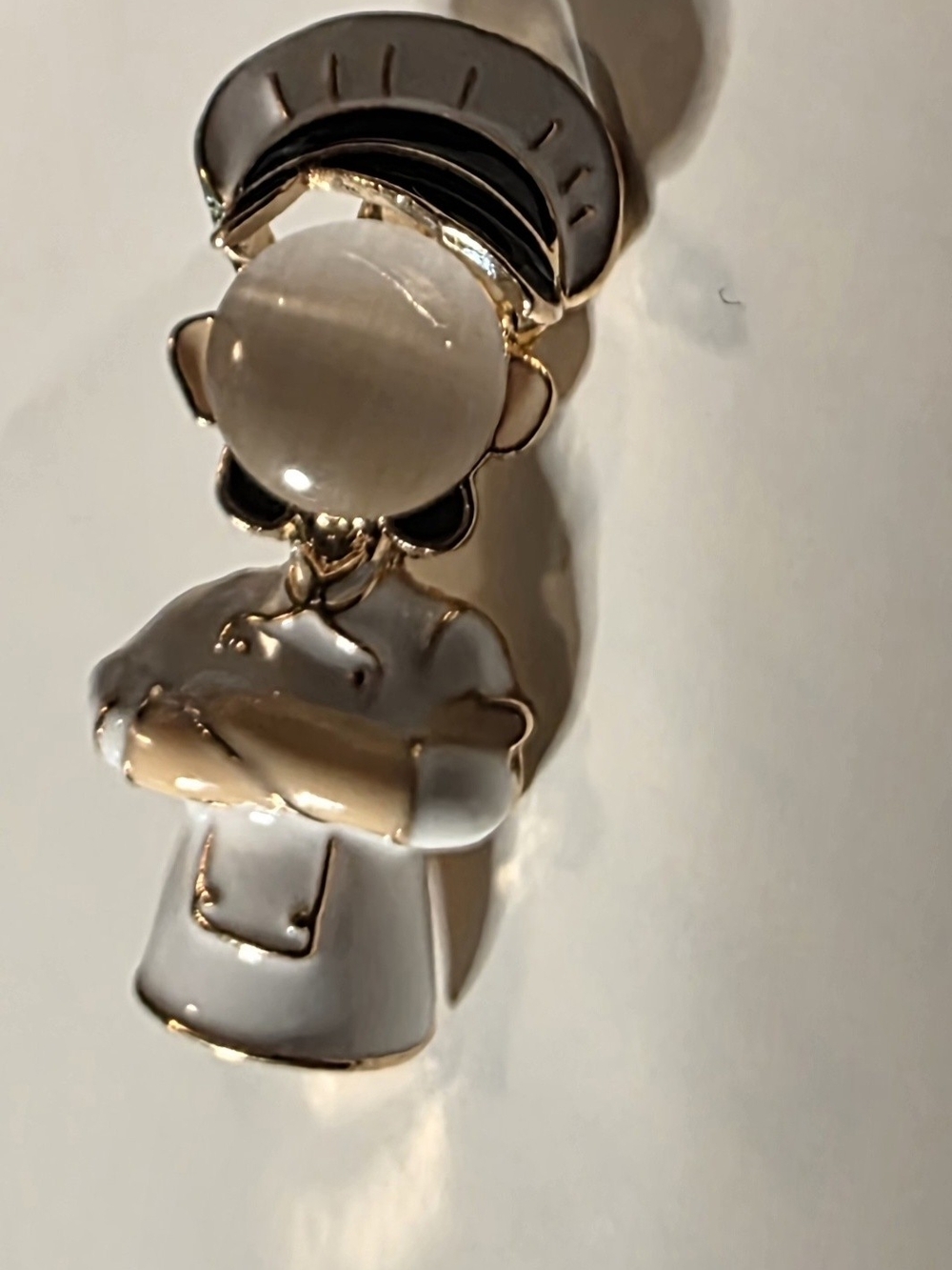 Chef/Baker Character Brooch